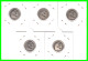 ALEMANIA - DEUTSCHLAND - GERMANY –  5 MONEDAS DE 50 Pfn. DEL AÑO 1999 -  CECAS -A: BERLIN- D – F – G – J.- PROOF (ESPEJO - 50 Pfennig