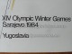 Sarajevo Olympic Winter Games 1984 100x70 Cm 39x27 Inch Ski Jumper ORIGINAL - Andere & Zonder Classificatie