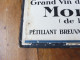 Delcampe - Plaque Publicitaire Grand Vin De Champagne MORLANT De La Marne (pétillant Breuvage) Dimension   37 X 27cm - Plaques En Carton