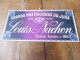 Plaque Publicitaire Relief :  Louis Nachon GRANDS VINS MOUSSEUX DU JURA    Dimension   33x 16cm  (Maison Fondée En 1882) - Pappschilder