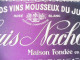 Delcampe - Plaque Publicitaire Relief :  Louis Nachon GRANDS VINS MOUSSEUX DU JURA    Dimension   33x 16cm  (Maison Fondée En 1882) - Plaques En Carton