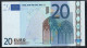 P NETHERLANDS  G010 D5  TRICHET  UNC - 20 Euro