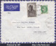 FRANCE N° 375A+393 SUR LETTRE PAR AVION POUR NEW YORK USA CAD PARIS DE 1940 - Briefe U. Dokumente