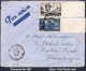 FRANCE N° 815+816 SUR LETTRE PAR AVION POUR LA TCHECOSLOVAQUIE CAD DU 08/09/1948 - Covers & Documents