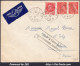 FRANCE N° 519+547x2 SUR LETTRE PAR AVION POUR ALGER + CAD NIMES DU 07/11/1942 - Brieven En Documenten