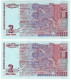 Bulgaria 2x2 Leva 2005 Consecutivi P115b UNC(B/1-34 - Bulgarie