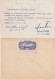 Iris, Entier Postal Avec Belle Affranchissement Ob: Ingwiller 6/02/48, N° 703 Obl: Musée Postal Mulhouse 10/11/48 - 1939-44 Iris