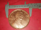 RARE ONE CENT LIBERTY 1972 S GRANDE MEDAILLE USA ETATS UNIS UNITED STATES OF AMERICA REPRODUCTION - Colecciones