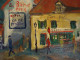 Delcampe - Roland DUBUC : Rue De Trouville Vers La Mer, Huile Sur Toile Signée - Olieverf