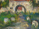 Delcampe - Roland DUBUC : Le Manoir St Luc, Huile Sur Toile Signée - Oils