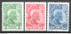 Liechtenstein 1912 Unif. 1/3 **/MNH VF/F - Unused Stamps