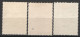 Liechtenstein 1912 Unif. 1/3 **/MNH VF/F - Unused Stamps