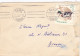 MALLARD DUCK, STAMP ON COVER, 1966, ROMANIA - Lettres & Documents