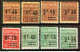 Francia 1928 Pacchi Postali Unif.88/94 */MLH VF/F - Nuevos