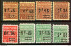 Francia 1928 Pacchi Postali Unif.88/94 */MLH VF/F - Mint/Hinged