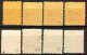 Francia 1928 Pacchi Postali Unif.88/94 */MLH VF/F - Mint/Hinged