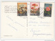 San Marino Stamps On 5 Travelled Postcards 1966-1973 16IXB20 - Cartas & Documentos