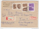 Hungary Registered Letter Cover Travelled 1967 To Austria B151202 - Lettres & Documents