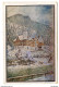 R. Moser: House In Snow Old Postcard Travelled 1916 Austria B190301 - Moser