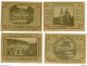 Germany Weimar 25pf 1921 Notgeld Paper Money 4 Different B*201110 - Sin Clasificación