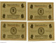 Germany Weimar 25pf 1921 Notgeld Paper Money 4 Different B*201110 - Sin Clasificación