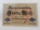Billet Allemagne, 50 Marks 1914 - 20 Mark