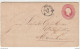 Baden, Postal Stationery Letter Cover Drei Kreuzer Posted 1860's? Mosbach To Mannheim B201001 - Interi Postali