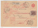 Yugoslavia Kingdom SHS 1931 Sprovodni List - Parcel Card Zagreb - Ljubljana Bb151211 - Otros & Sin Clasificación