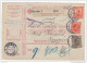 Yugoslavia Kingdom SHS 1927 Sprovodni List - Parcel Card Maribor - Kumanovo Bb151211 - Andere & Zonder Classificatie