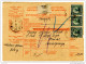 Yugoslavia Kingdom SHS 1924 Sprovodni List - Parcel Card Pacir - Skoplje Bb151211 - Otros & Sin Clasificación