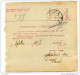 Yugoslavia Kingdom SHS 1928 Sprovodni List - Parcel Card Zagreb - Split Bb151204 - Autres & Non Classés