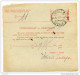 Yugoslavia Kingdom SHS 1928 Sprovodni List - Parcel Card Kreka - Split Bb151204 - Other & Unclassified