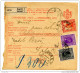 Yugoslavia Kingdom SHS 1928 Sprovodni List - Parcel Card Zagreb - Split Bb151204 - Other & Unclassified