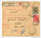 Yugoslavia Kingdom SHS 1928 Sprovodni List - Parcel Card Zagreb - Split Bb151204 - Otros & Sin Clasificación