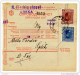 Yugoslavia Kingdom SHS 1928 Sprovodni List - Parcel Card Kreka - Split Bb151204 - Other & Unclassified