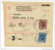 Yugoslavia Kingdom SHS 1928 Sprovodni List - Parcel Card Savski Marof - Split Bb151204 - Sonstige & Ohne Zuordnung