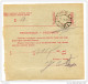 Yugoslavia Kingdom SHS 1928 Sprovodni List - Parcel Card Ljubljana - Split Bb151204 - Altri & Non Classificati