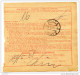 Yugoslavia Kingdom SHS 1928 Sprovodni List - Parcel Card Bakar - Split Bb151204 - Other & Unclassified