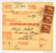 Yugoslavia Kingdom SHS 1928 Sprovodni List - Parcel Card Korcula - Split Bb151204 - Autres & Non Classés