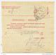 Yugoslavia Kingdom SHS 1928 Sprovodni List - Parcel Card Savski Marof - Split B151204 - Sonstige & Ohne Zuordnung
