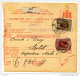 Yugoslavia Kingdom SHS 1928 Sprovodni List - Parcel Card Broda - Split B151204 - Sonstige & Ohne Zuordnung