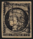 N°3, Cérès 1849, 20c Noir Sur Jaune, Oblitéré Grille Noire - TB - 1849-1850 Ceres