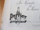 PERRIER   Affiche Publicitaire Originale De 1936   Dim. 38x 28cm -  Document Renforcé Par Dos Bristol - Perrier