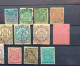 10 - 23 / British South Africa Company - Lot De Timbres Avec Le 10 Shilling N°41 - Neue Republik (1886-1887)