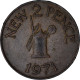 Guernesey, Elizabeth II, 2 New Pence, 1971, Bronze, TTB, KM:22 - Guernesey