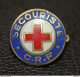 Broche Insigne De Col "Secouriste C.R.F. / Croix Rouge" French Red Cross Brooch - Medicina