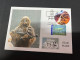 4-10-2023 (3 U 17) Australia - 2023 - Star War Sticker On Cover - Disney Centenary 29-8-2023 (from Stamp Pack) - Brieven En Documenten