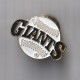 PIN'S    THEME  SPORT  BASE BALL  LOT DE 2 PINS  GIANTS  BALLE ET  CASQUE - Honkbal