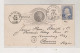 UNITED STATES 1888 BALTIMORE Postal Stationery To Belgium - ...-1900