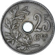 Belgique, 25 Centimes, 1927, Cupro-nickel, TTB, KM:68.1 - 25 Cent